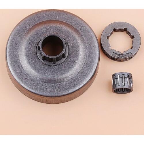 Clutch Drum Sprocket Rim 19mm .325-7T Needle Bearing Kit For HUSQVARNA 55 51 50 154 254 Chainsaw 503088702