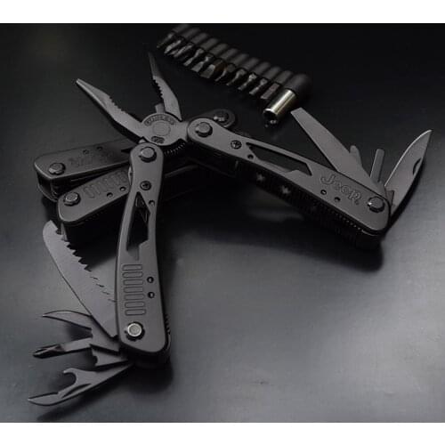 Multifunction pliers folding multi-tool folding knife outdoor portable stainless steel needle nose pliers