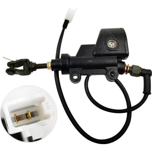 Motorcycle Aluminium Rear Brake Foot Hydraulic Brake Pump For ATV Dirt Bike Hydraulic Brake Master Cylinder Pump