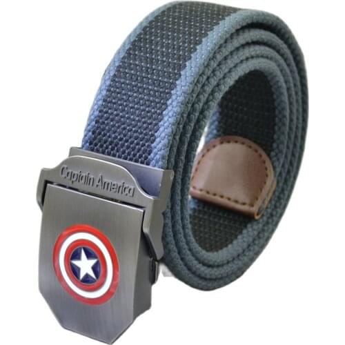 Mens Canvas Belt Woven Multi-color Comfortable Breathable Width 3.8cm Youth anime style Designer high quality Fine Waist Tape