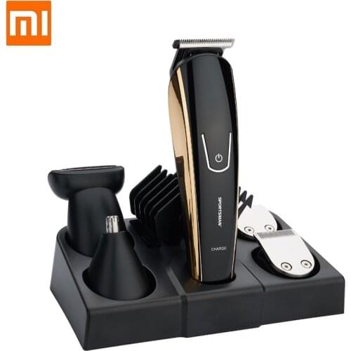 New Electric Hair Clipper Rechargeable Cordless Hair Trimmer Eyebrow trimming knife Mini shaver 5 in1
