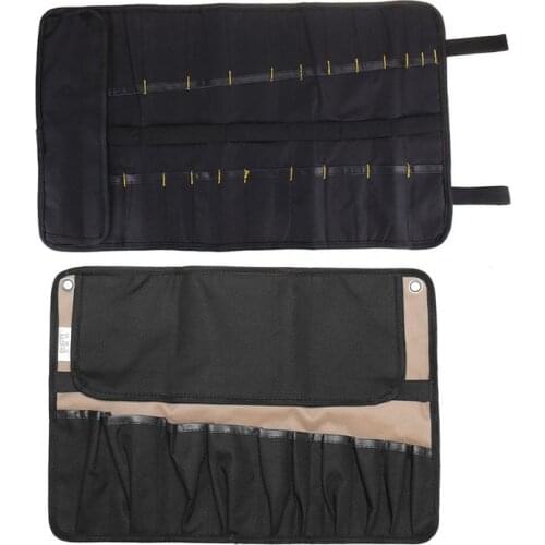 NEW Arrivals Oxford Cloth Chef Knife Tool Belt Bag Repair Roll Bag Portable Kitchen Utensil Storage Carry Case Kitbag