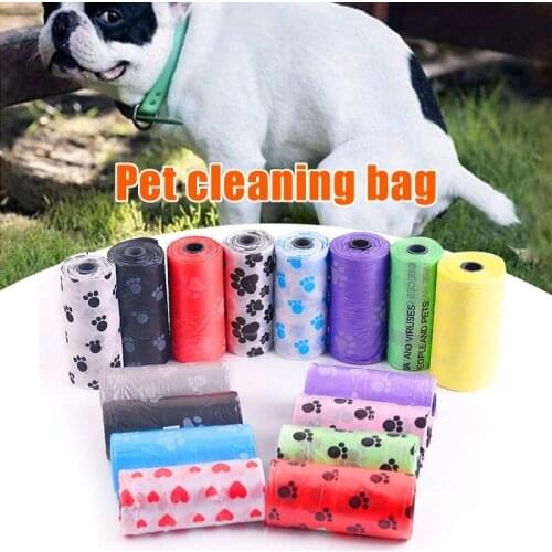 Portable pet dog poop bag dispenser collecting scoop holder Puppy cat poop bag small roll outdoor cleaning pet supplies