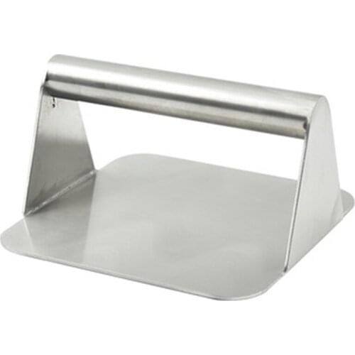 Stainless Steel Burger Press, Suitable for Grills, Barbecue Presses, Barbecue Accessories, Easy to Clean