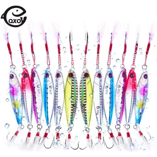 3 Pcs QXO 10 20 30g VIB Fishing Lure Jig Light Artificial Bait Wobbler Spinners Spoon Winter Sea Ice Minnow Tackle Squid Octopus