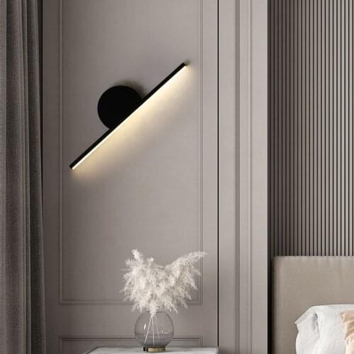 Modern Minimalist LED Wall Lamp 8W Living Room Background Wall Staircase Aisle Dining Room Bedroom Bedside Creative Wall Lamp