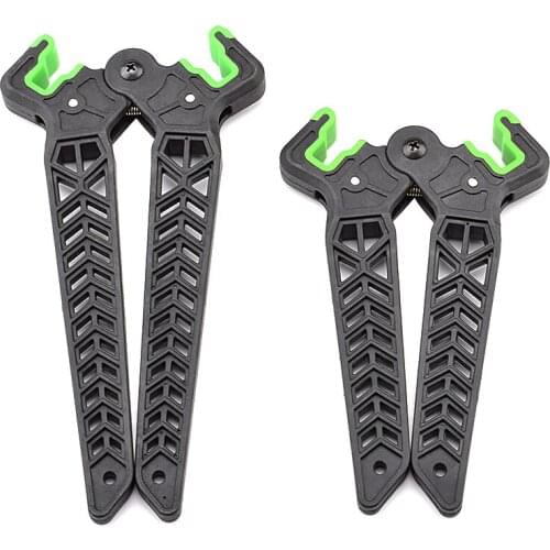 Archery Recurve Bow Stand Hunting Bow Holder Rack Removable Compound Bow Stand Arrow Kicks stand Holder