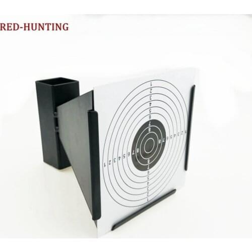 Tactical Metal Square Target Accessory Hunting Shooting Steel Archery Airsoft Gun Slingshot Bullet Black Shooting Target