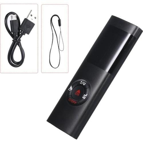 40M Smart Handheld Laser Rangefinder Digital Distance Measuring Meter Portable USB Charging Electronic Space Measurement Device