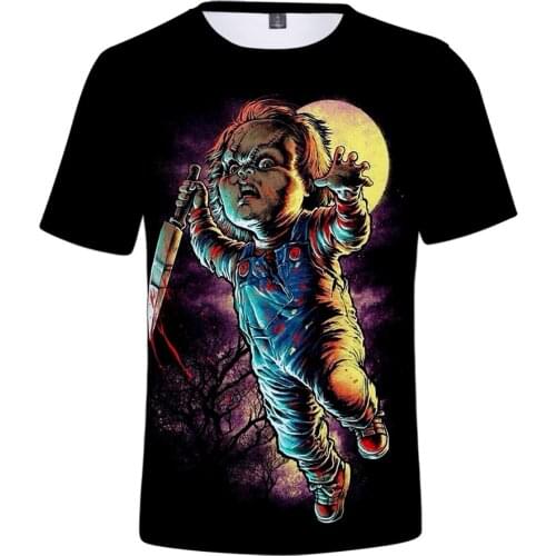 HAHA Joker T-shirt Funny Smile Print Crewneck 3D T Shirt Mens Summer Harajuku Tshirt Tops Plus Size T shirts fashion clothing