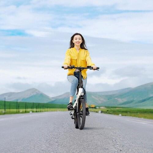 20 electric bicycle HIMO C20 Urban electric assist bicycle 36V Hidden lithium battery smart ebike PAS Max-range 40-80KM