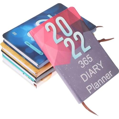 2022 Weekly Planner Agenda Notebook Goals Habit Schedules Stationery Office School Supplies dropshipping