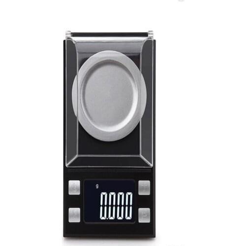 100g0.001g LCD Digital Jewelry Scale Lab Weight High Precision Scale Medicinal Use Portable Mini Electronic Balance Calibrate W