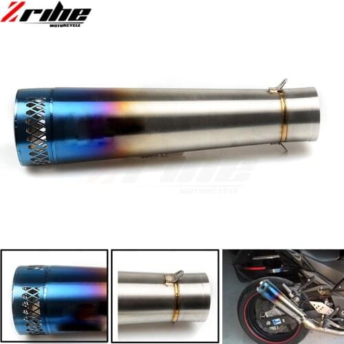 For 36-51mm Motorcycle Exhaust Pipe Scooter Modified Muffler Pipe Universal For honda cb599 cb600 hornet f2 f3 f4 f4i PCX 125/15