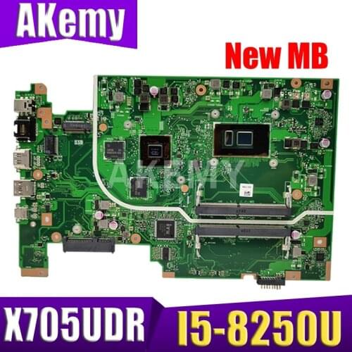 Akemy X705UDR Mainboard For ASUS Vivobook 17 X705UDR X705UQ X705UV X705U Laptop motherboard I5-8250U 2G graphics card