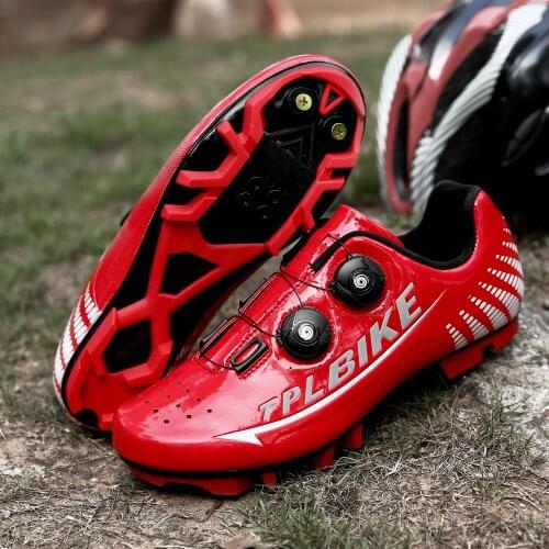 New Professional MTB bike shoes mens self-locking road bike shoes breathable non-slip womens outdoor sports bike size 36-48