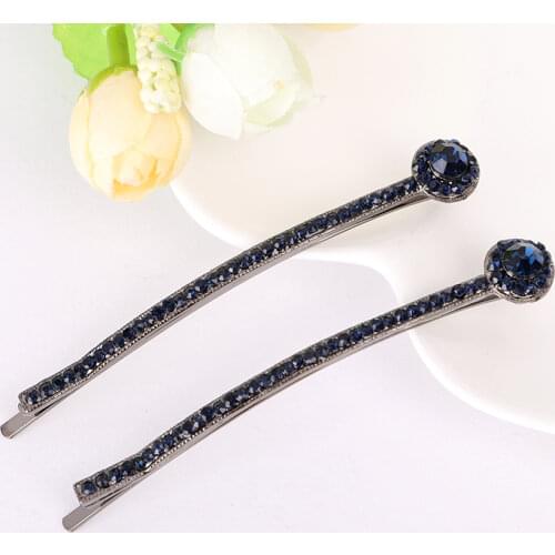 EASYA New Fashion Butterfly Flower Hairpin Hair Accessories Vintage Rhinestone Long Hair Clips Headwear For Women Girls