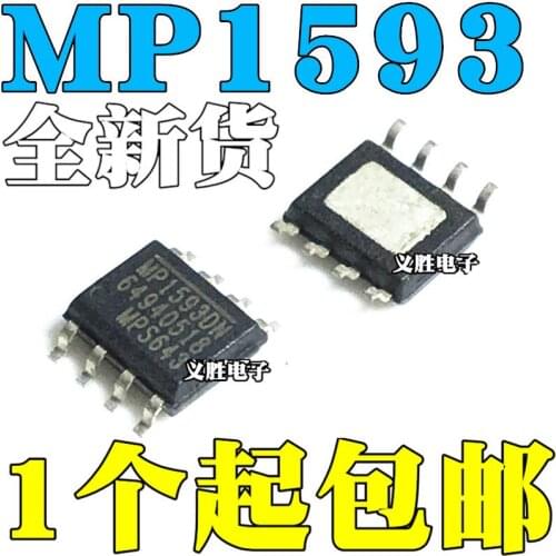 New and original MP1593 MP1593DN MP1593DN-LF-Z SOP8 New power step-down voltage converter chip SMT IC,Voltage regulator chip