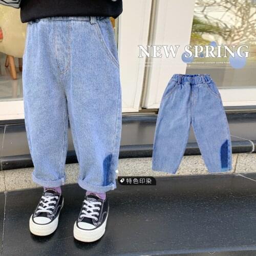 Charming Spring Autumn Jeans Pants Boys Kids Trousers Children Clothing Teenagers Formal Outdoor High Quality