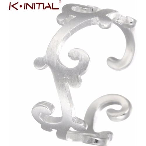 Kinitial Simple Tree Branch Leaves Fashion Wood Ring for Womens Knuckle Toe Fashion Adjustable Rings Jewelry