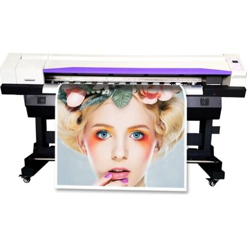 Eco Solvente Roll Printer Vinyl Canvas Printer Xp600 Head Inkjet Banner Printing Machine Wide Format