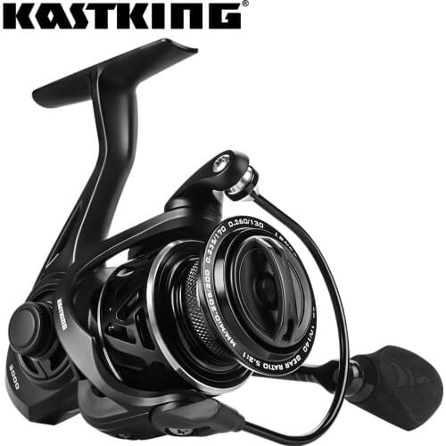KastKing Zephyr Spinning Fishing Reel 7+1Ball Bearings 10 Kg Drag 5.2:1 Gear Ratio Bass Pike Carp Saltwater Fishing Coil
