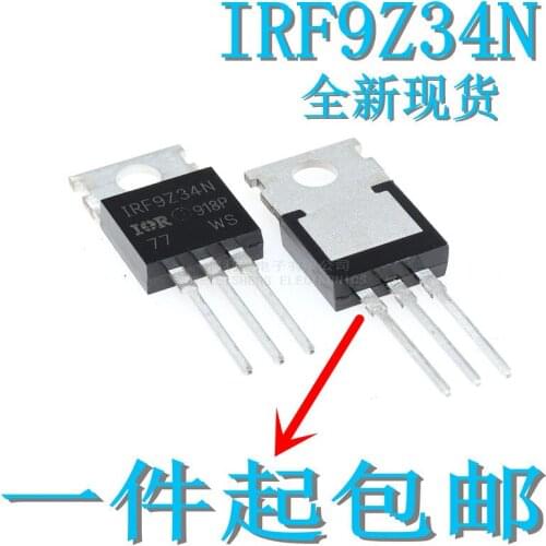 10PCS/LOT New Irf9z34npbf P Channel Field Effect Transistor Irf9z34n Power TUBE TO-220