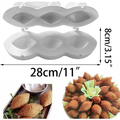1Pcs Meatball Maker Manual Kibbeh Meatloaf Mold Maker Press Minced Meat Tools Press Meatball Minced Mold Home Cake Meat Pie