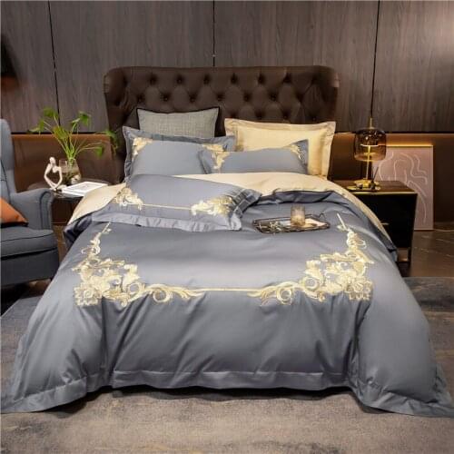100% Cotton Bedding Sets Queen King size Duvet cover bed sheet Pillow Cover 4pcs