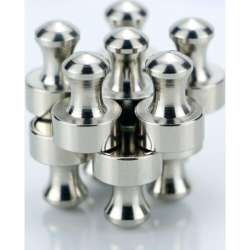 12pcs Magnet pinboard Office thumbtack Push pin Strong Neodymium Magnets Cones magnets Super Chess Magnetic push pins D12*16