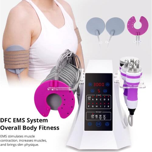 40K Ultrasound Cavitation Fat Massager RF Microcurrent Body Slimming Machine