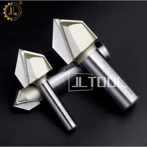 Arden 1pc 3d v bits woodworking tools router bit 3d milling cutter Shank V Groove Bit 60 90 120 150 Degree Tungsten