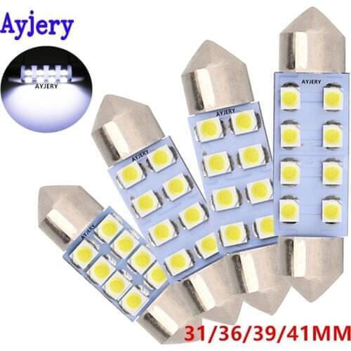 AYJERY LED Bulbs C5W (SV8.5-8)