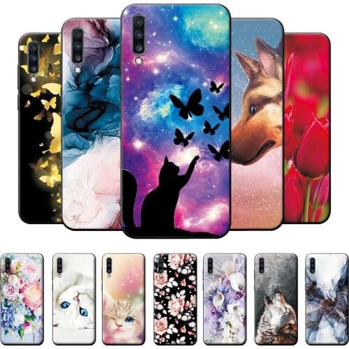 For Samsung A30s Case For Samsung Galaxy A30s Case Shockproof Silicone Cover For Samsung A30s TPU Phone Case Beautiful Bumper
