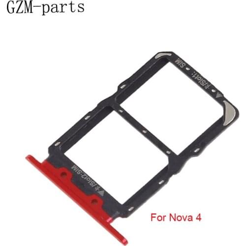 GZM-parts 3pcs/lot High Quality For Huawei Nova 4 5 Pro SIM Card Tray Slot Holder Slot Adapter Accessories