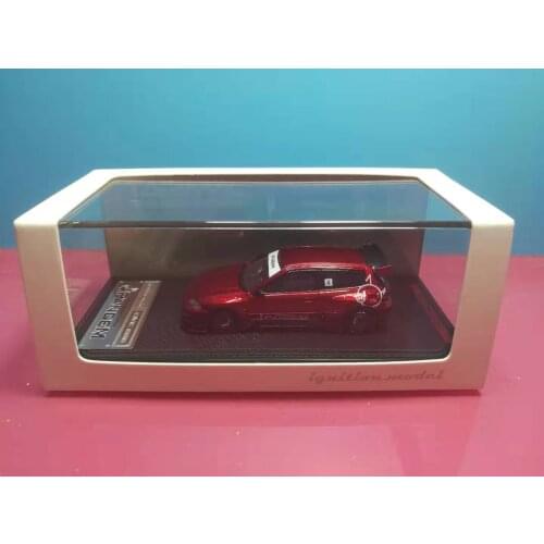 IG 1:64 Honda EG6 Rocket Bunny JDM Collector Edition Metal Diecast Model Race Car