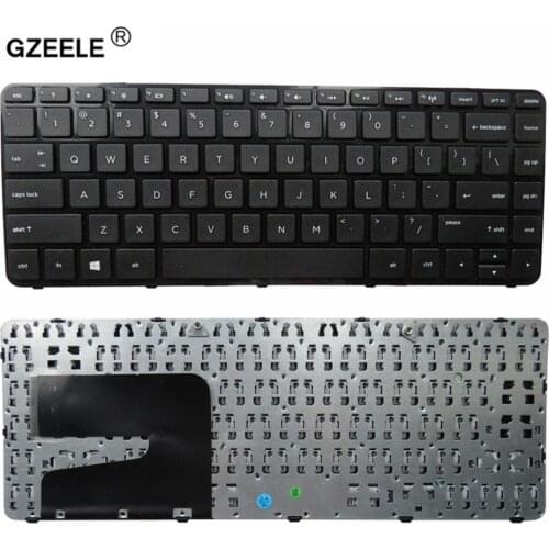 GZEELE Black US Keyboard For HP ProBook 340 G1 345 G2 248 G1 Without Frame
