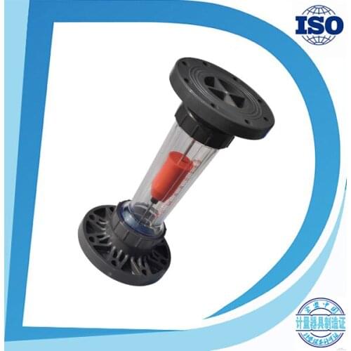 LZB-100S 18-150M3/h Water rota meter with Flange type Connection