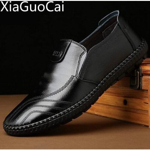 Mens Business Casual Shoes England Spring and Autumn Male Casual Sneakers Mens Dress Flat Shoes