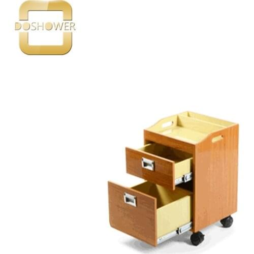 Doshower hair salon equipment with nail salon furniture of barber shop trolley