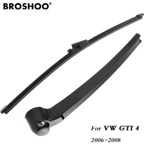 BROSHOO Car Rear Wiper Blade Back Windscreen Wiper Arm For Volkswagen GTI 4 Hatchback (2006-2008) 335mm,Windshield Auto Styling