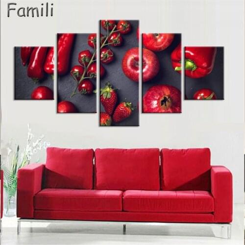 Modern Still Life Wall Art Painting Colourful Ice Cream In The Cup On The Disk. Picture Print On Canvas Food 5 The Picture