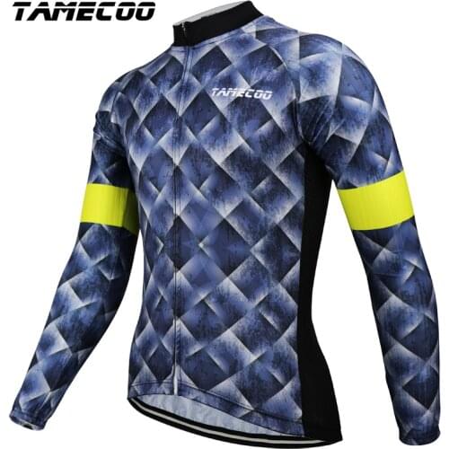 Tamecoo Spring Pro Cycling Jerseys 100% Polyester Custom Cycling Clothing Maillot Ropa Ciclismo Racing Clothes Bicycle Jerseys