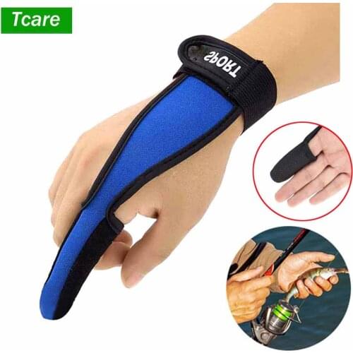 1Pcs Single-Finger Fishing Gloves Braces Anti-Slip Index Finger Protector Unisex Finger Casting Guard Glove for Fishing
