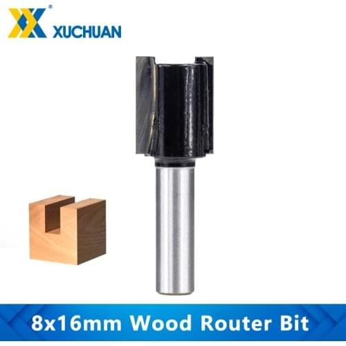 Tenon Cutter Tungsten Carbide End Mill Joint Router Bit Straight Cutter Flush Trim Router Bit Wood End Mills Dado Router Bit