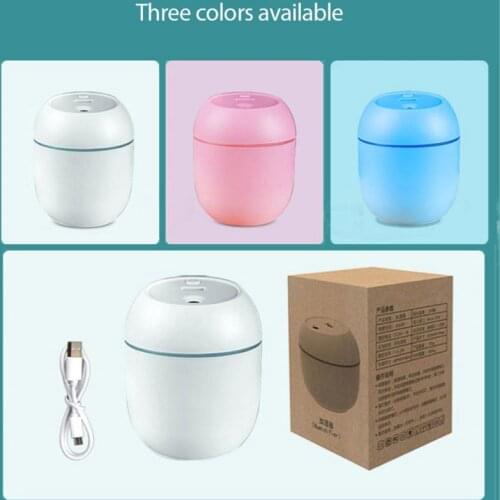 Car Air Humidifier 250ML Essential Oil Diffuser 2 Modes USB Auto Off With LED Light For Home Car Fogger Mist Maker Face Steamer