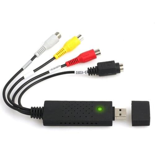 Video DVR all the way capture card USB capture card USB videocapture card convert analog video to digital format audio video DVD