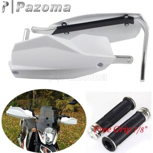 Supermoto Motorcycle 1-1/8" 7/8" Handguards For EXC 300 TE300 TE250 FE350 701 MX Enduro 22/28mm Brush Hand Guards