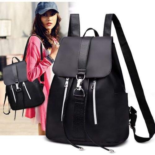Leisure Women Backpack High Quality Travel Backpack Large Capacity Knapsack Waterproof Nylon School Bag Portable Girls Backpack