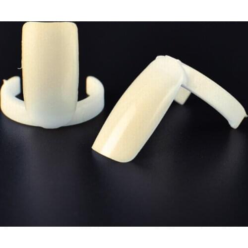 50pcs UV Gel Polish Varnish Color Display Coloring Showing Props Nail Art French False Ring Tips Set Salon Bottle Accessory Kits